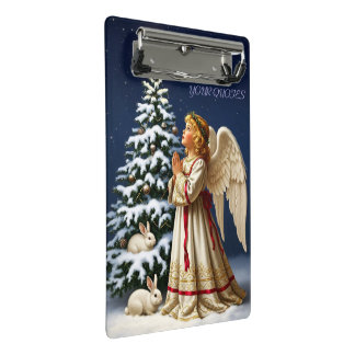 Angel of Christmas Night – Classical Holiday Mini Clipboard