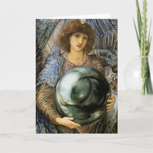 Angel of Creation by William Burne-Jones Card (Front)