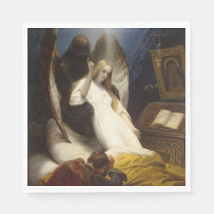 Angel of Death (Going to Heaven) (Horace Vernet) Napkin
