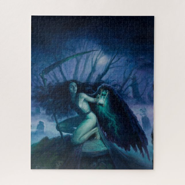 Angel of Death Jigsaw Puzzle (Vertical)