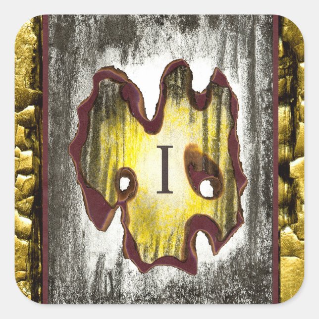 Angel of Death Square Sticker (Front)