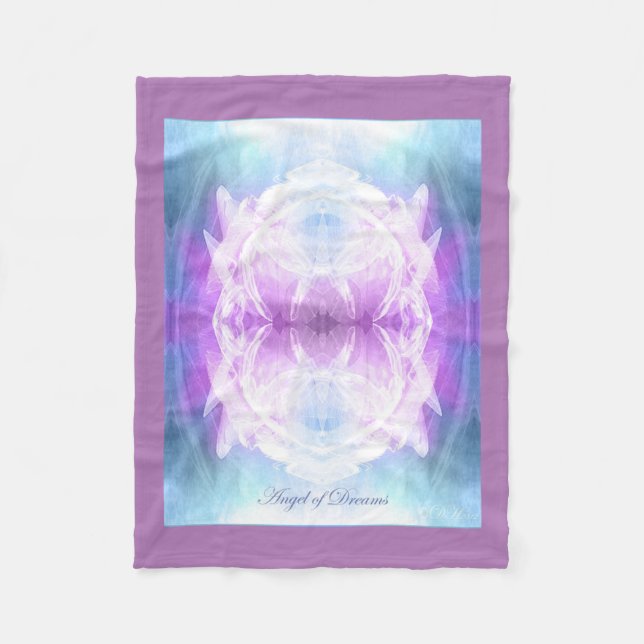 Angel of Dreams Fleece Blanket (Front)
