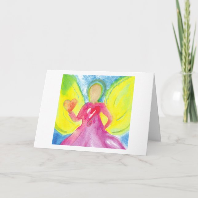 Angel of Gratitude Note Card (Front)