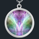 Angel of Healing Necklace<br><div class="desc">Necklace with the Angel of Healing image on it,  from the original artwork of Diana Haronis</div>