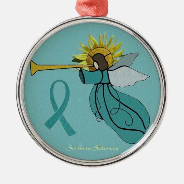 Angel of Hope Christmas Ornament (Front)