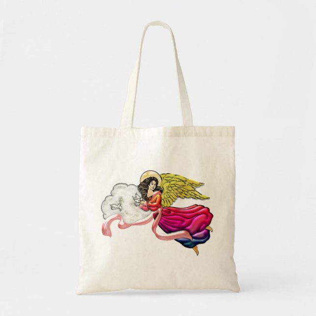 Angel of Peace and Harmony Tote Bag (Front)