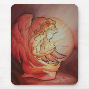 Angel of Spirit Mouse Pad