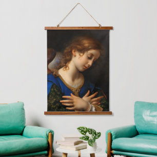 Angel of the Annunciation by Carlo Dolci Hanging Tapestry