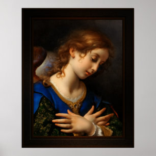 Angel of the Annunciation by Carlo Dolci Poster