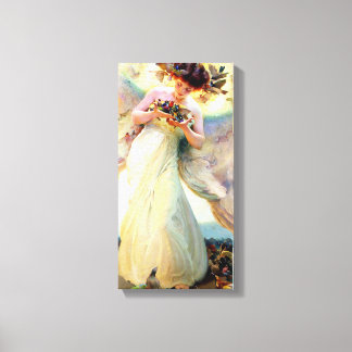 Angel of the Birds Canvas Print
