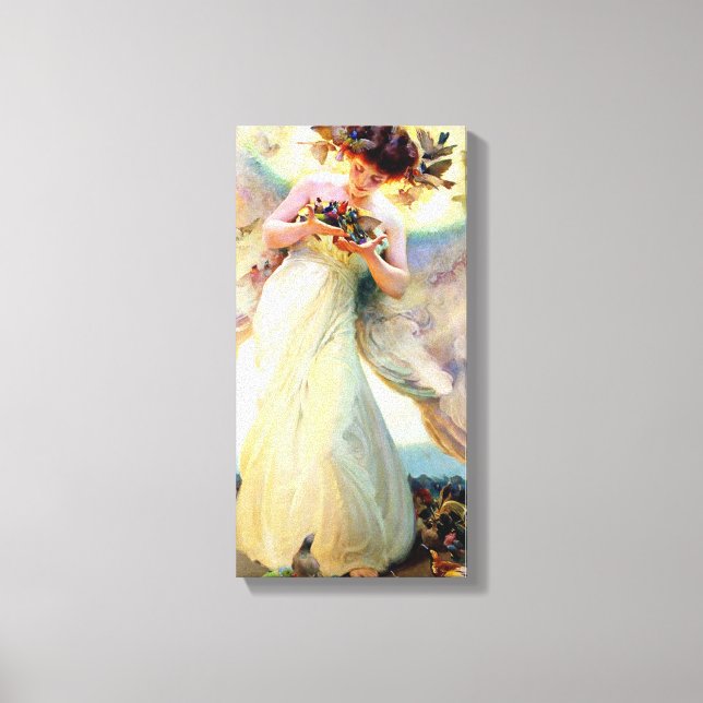 Angel of the Birds Canvas Print (Front)