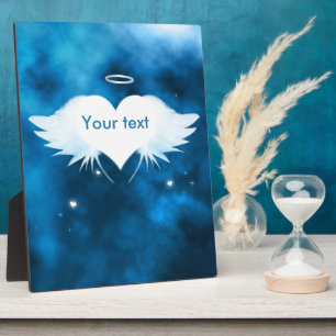 Angel of the Heart Display Plaque 8x10 With Ease