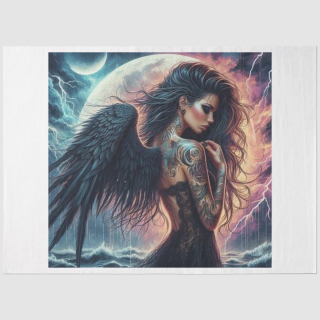 Angel of the Night Tissue Paper (Front)