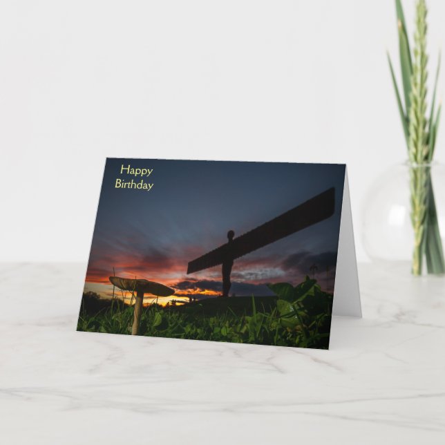 Angel Of The North Greeting Card (Front)