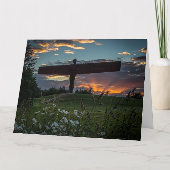 Angel Of The North Greeting Card (Front)