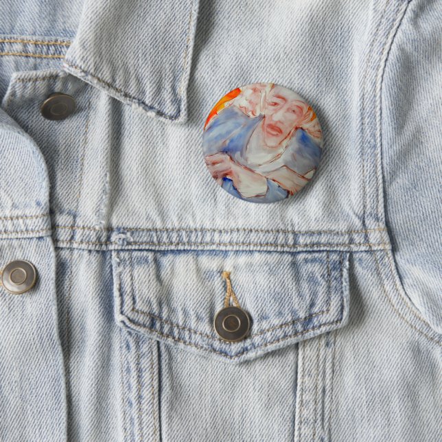 Angel of Travel Button (In Situ)