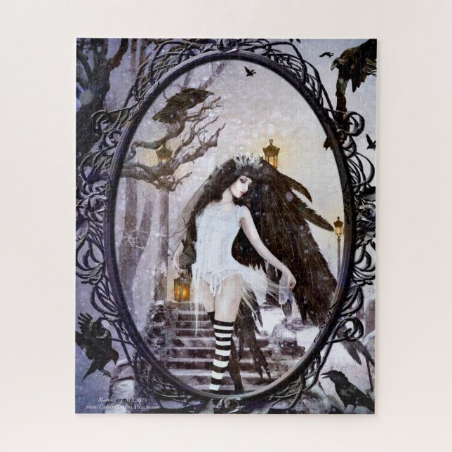 Angel of Winter Jigsaw Puzzle (Vertical)