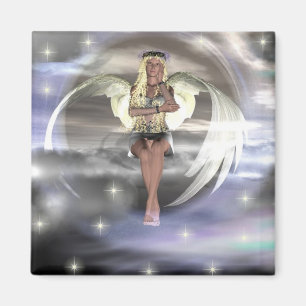 Angel on a Cloud Magnet