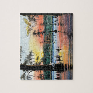 Angel on the Bayou Jigsaw Puzzle