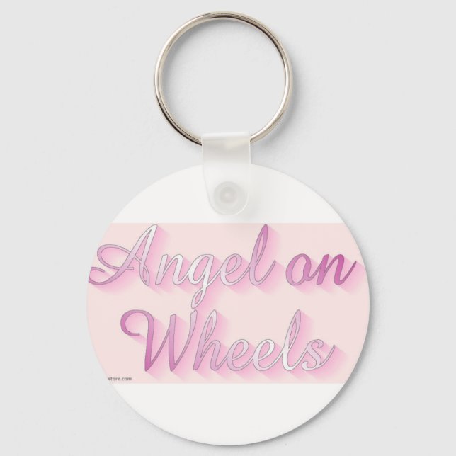 angel_on_wheels key ring (Front)