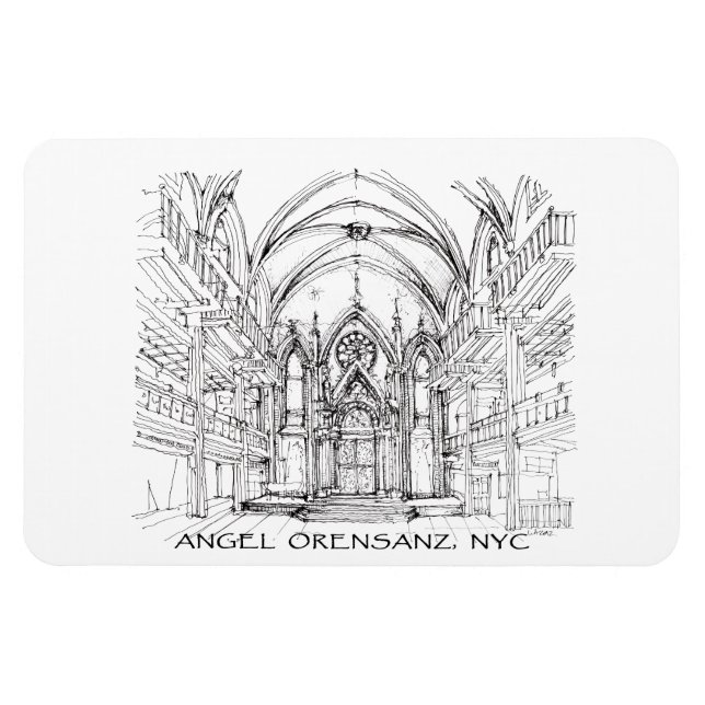 Angel Orensanz Magnet (Horizontal)