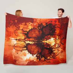 Angel panel 80x60 03 fleece blanket