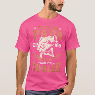 Angel Papa Father And Son Fishing Rod T-Shirt