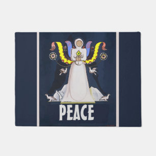 Angel, PEACE Personalise Floor Mat
