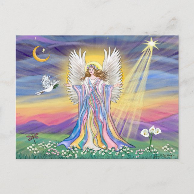 Angel Peace Postcard (Front)