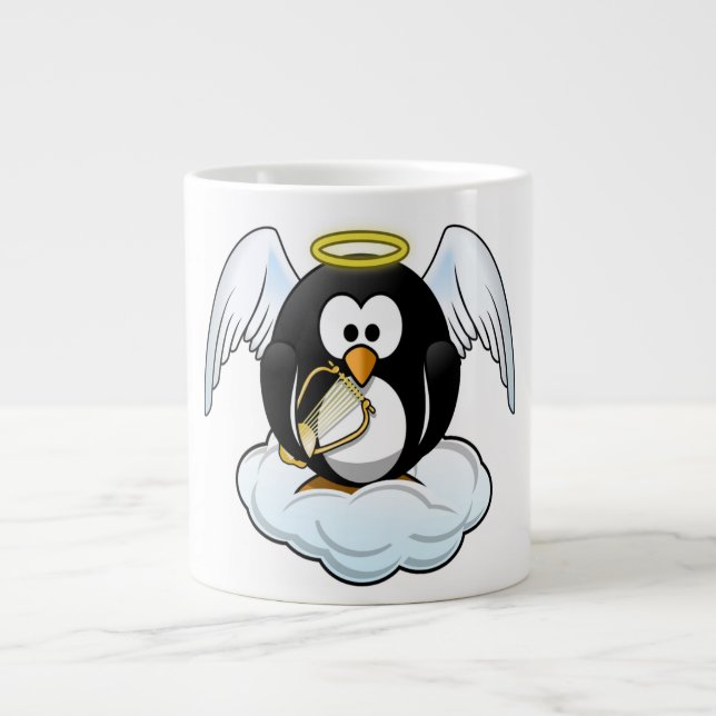 ANGEL PENGUIN LARGE COFFEE MUG (Front)