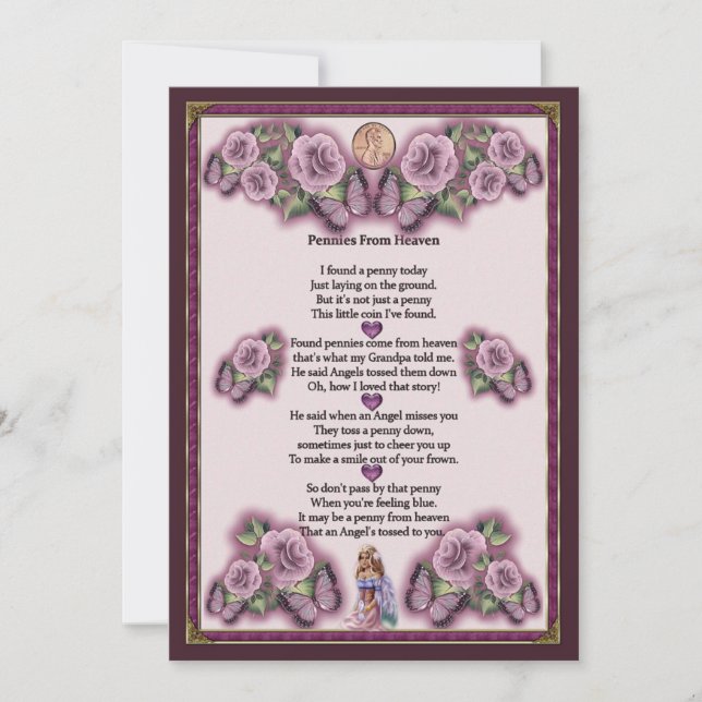 Angel Pennies From Heaven (Front)