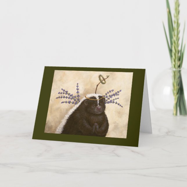 Angel Pepe' holiday card (Front)