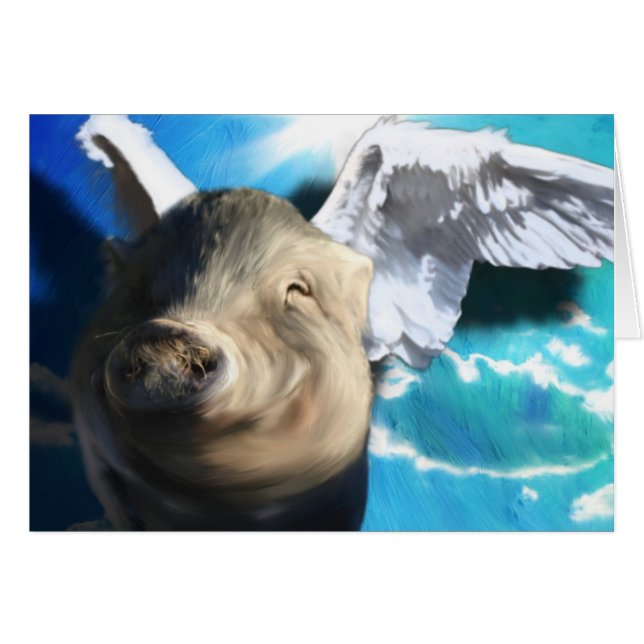 Angel Pig (Front Horizontal)