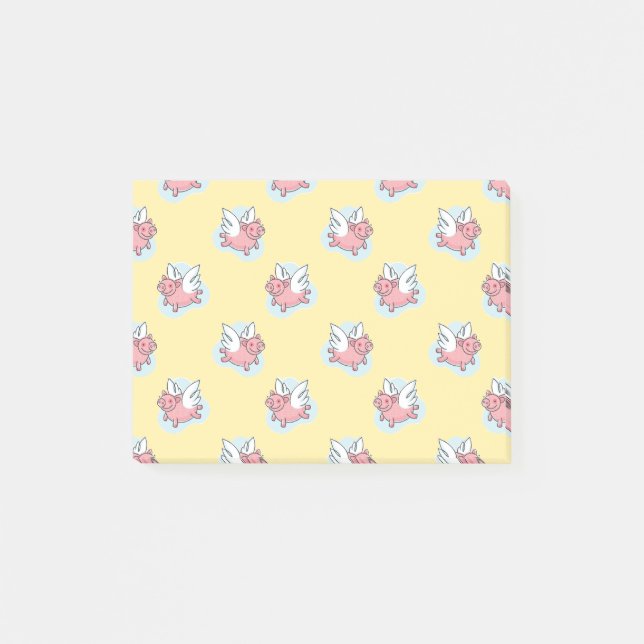 Angel Pigs for Chinese New Year 2019 Post-it Notes (Front)