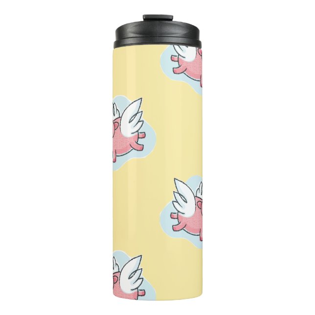 Angel Pigs for Chinese New Year 2019 Thermal T Thermal Tumbler (Front)