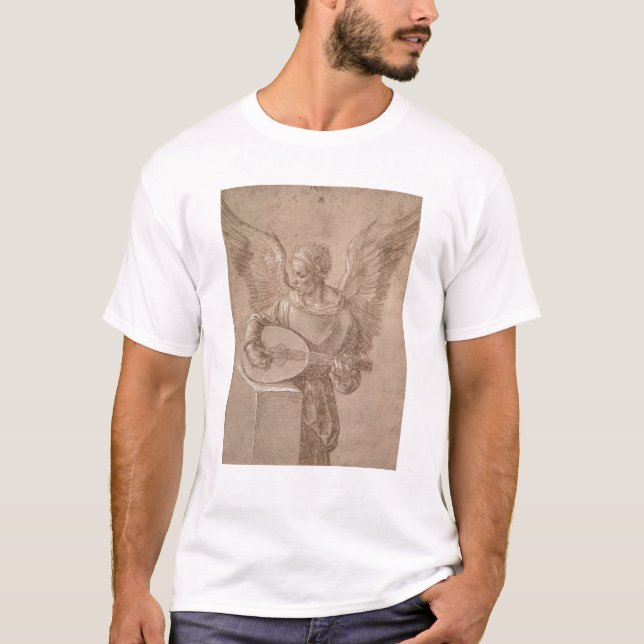 Angel playing a lute, 1491 T-Shirt (Front)