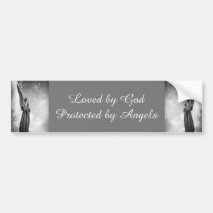 Angel Prayers Bumper Sticker