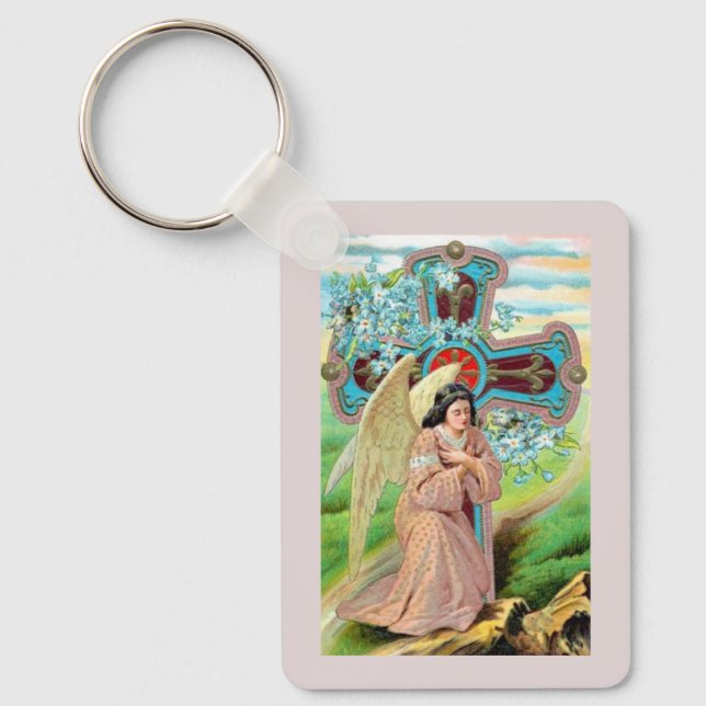 Angel Praying Key Ring (Front)