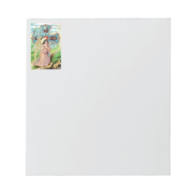 Angel Praying Notepad (Front)
