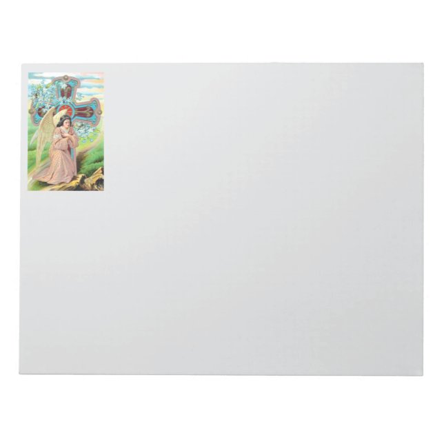 Angel Praying Notepad (Front)