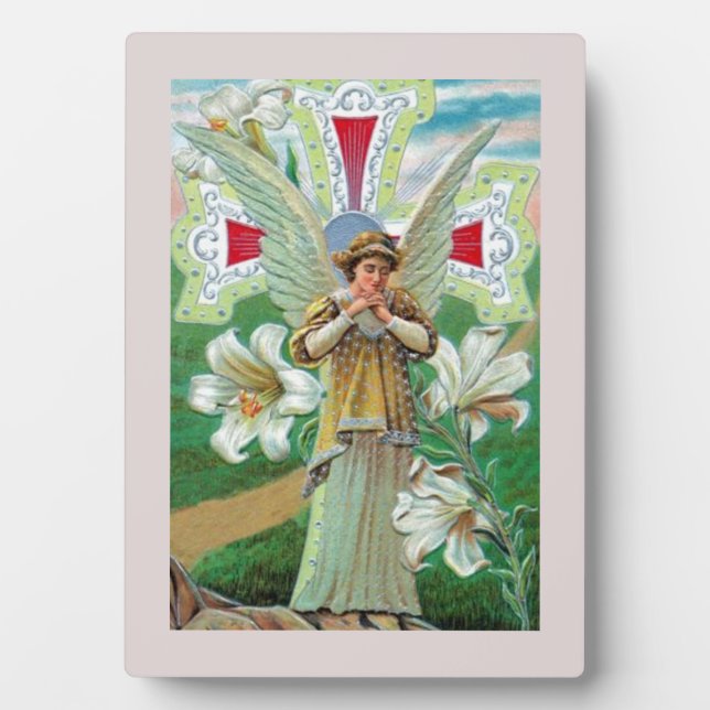 Angel Praying Plaque (Front)