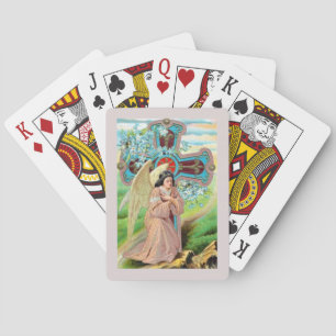 Angel Praying Playing Cards