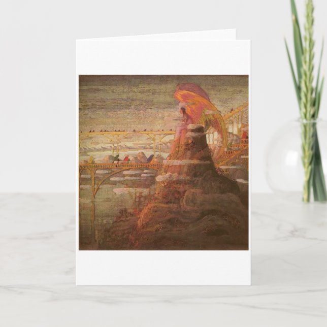 Angel. Prelude by M.K. Ciurlionis, 1908-09 Card (Front)