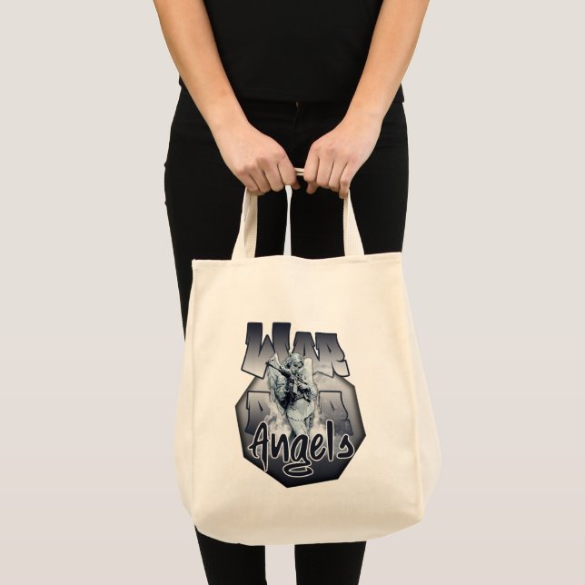 Angel Print - Warrior Angels - Tote Bag (Front (Product))