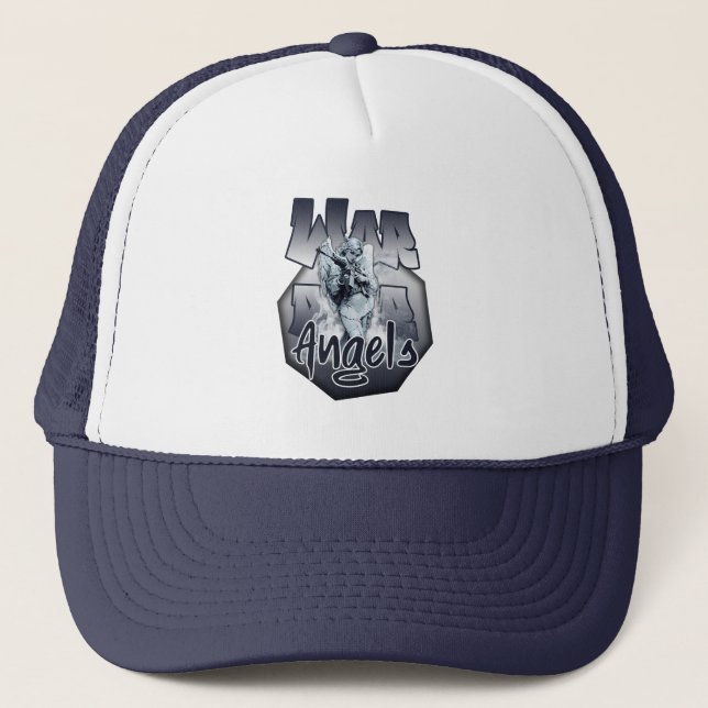 Angel Print - Warrior Angels - Trucker Hat (Front)