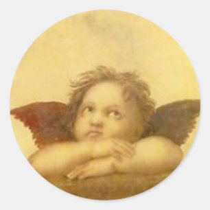 Angel Raphael Vintage Sticker -2