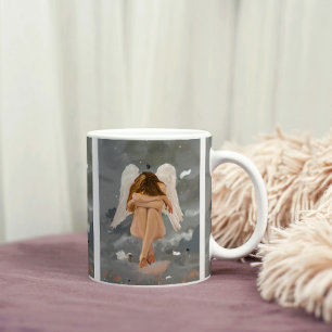 Angel Resting Coffee Mug