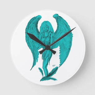 Angel Round Clock