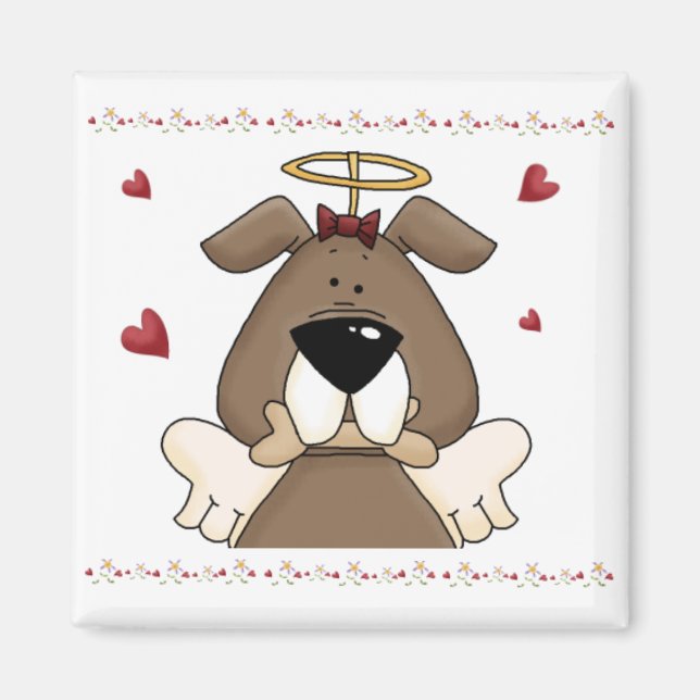 Angel Ruff Magnet (Front)