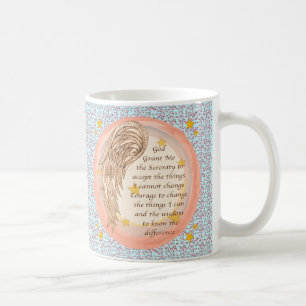 Angel Serenity Prayer Coffee Mug